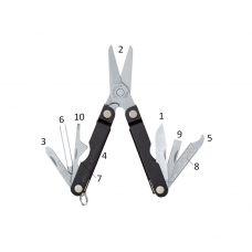 Tesoura Leatherman Micra Preto